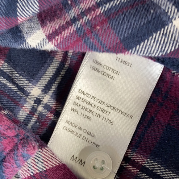 Weatherproof vintage plaid flannel shirt - Picture 4 of 4